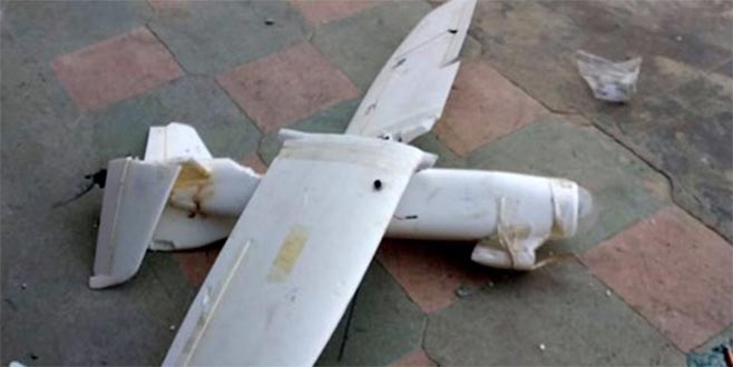 Terörist İHA’sı düşürüldü