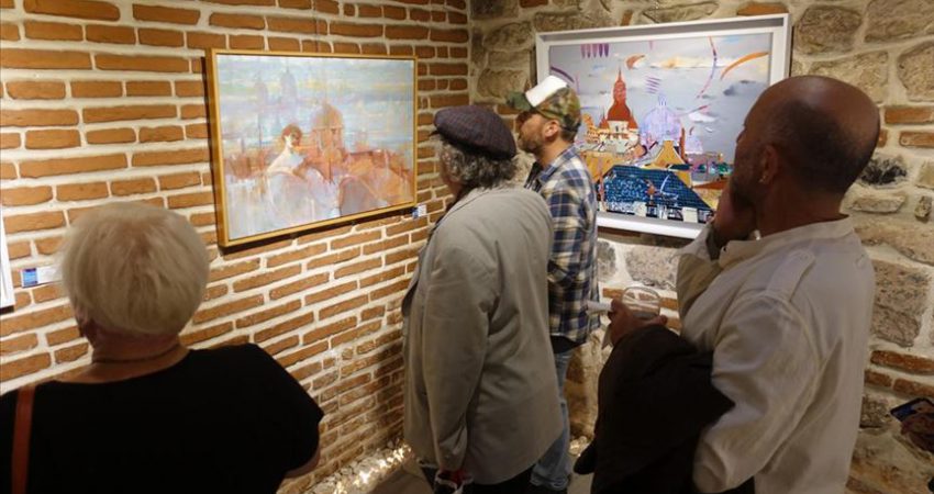 Türk ve Rus sanatçılardan ortak sergi "2019 Türkiye - Rusya Kültür ve Turizm Yılı" faaliyetleri kapsamında