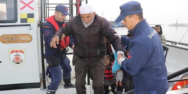 Çanakkale’de 49 kaçak göçmen yakalandı