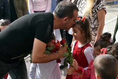 Haluk Levent’ten Emine Bulut’un kızına ziyaret