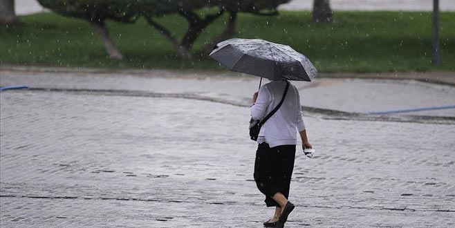 Fırtına ve kuvvetli yağış uyarısı