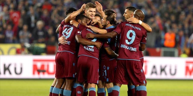 Trabzonspor evinde farklı kazandı Trabzonspor evinde farklı kazandı