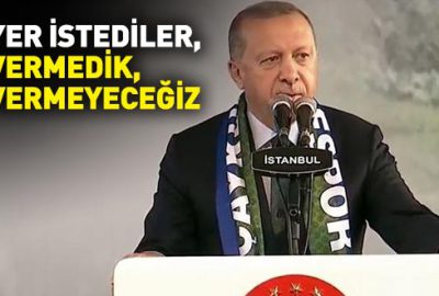 Cumhurbaşkanı Erdoğan: Elektronik sigara üretmek için bizden yer istediler, vermedik, vermeyeceğiz