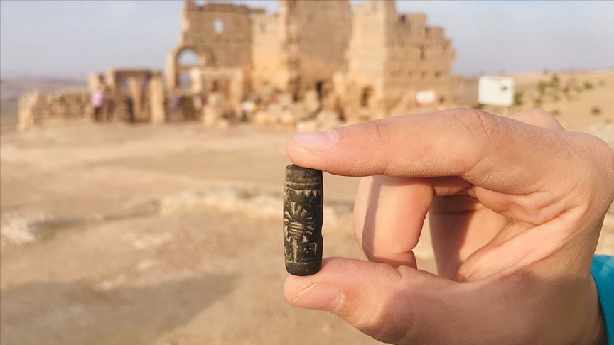 3 bin yıllık ‘Asur mührü’ kazılarda ortaya çıktı 3 bin yıllık ‘Asur mührü’ kazılarda ortaya çıktı