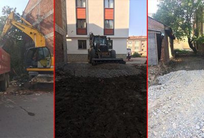 Cuma Mahallesinde Yeni Yol Açımı