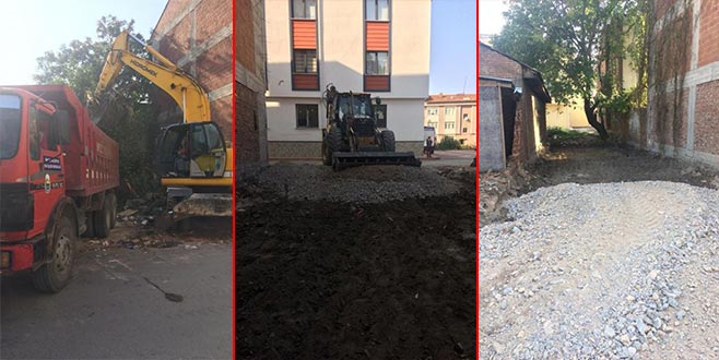 Cuma Mahallesinde Yeni Yol Açımı