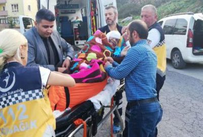 Yaşlı kadına korkunç işkence