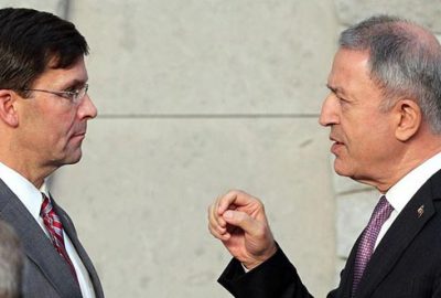 Bakan Akar, ABD’li mevkidaşıyla görüştü