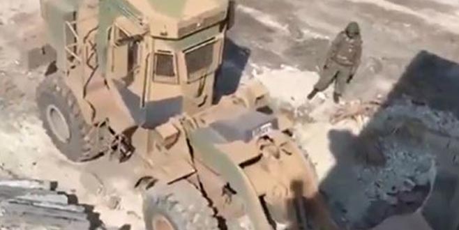 Teröristlere ait tünel ve mevziler kullanılamaz hale getiriliyor