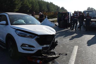 Milli antrenör kazada öldü, milli sporcu ise yaralandı