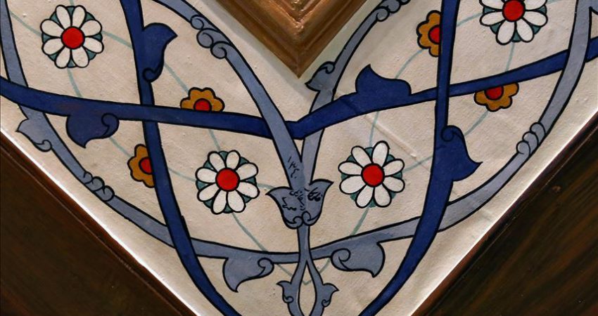 Kalemkarın Pembe Köşk’teki imzası bir asır sonra fark edildi İkinci Cumhurbaşkanı İsmet İnönü'nün 10 Eylül 1923 tarihinde bir bağ