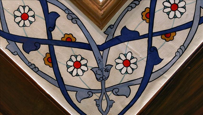 Kalemkarın Pembe Köşk’teki imzası bir asır sonra fark edildi Kalemkarın Pembe Köşk’teki imzası bir asır sonra fark edildi