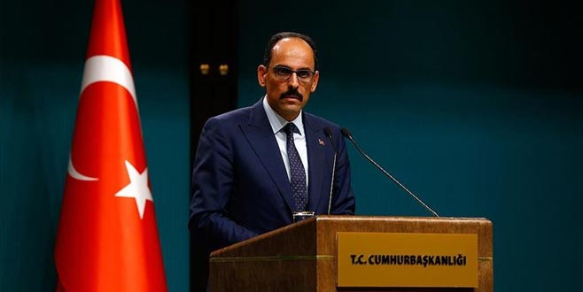 Kalın’dan Bağdadi açıklaması Kalın’dan Bağdadi açıklaması