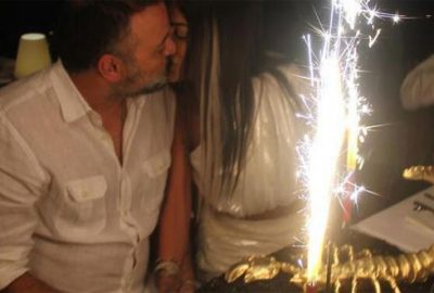 Süreyya Yalçın’dan eşine altın akrep