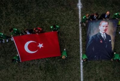 Bursaspor’dan 29 Ekim Cumhuriyet Bayramı koreografisi