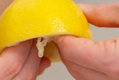 Parmaklarınızı 10 dakika boyunca limonun içinde bekletirseniz…