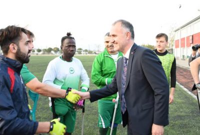 Bursa Ampute Takımı Dostum Kampı’nda