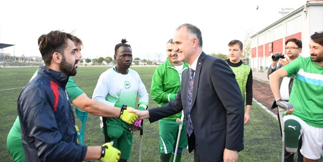 Bursa Ampute Takımı Dostum Kampı’nda