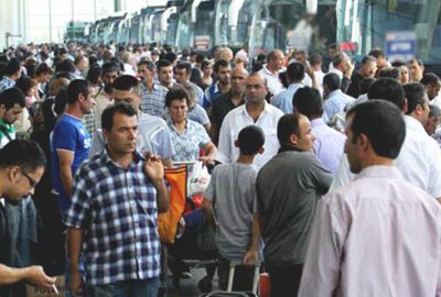 Seyahat için üç ayda 10,7 milyar lira harcandı