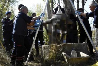 Vahşet! Boğazını kestikten sonra…