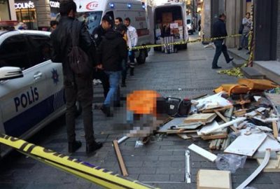 Korkunç son! 6. kattan düştü