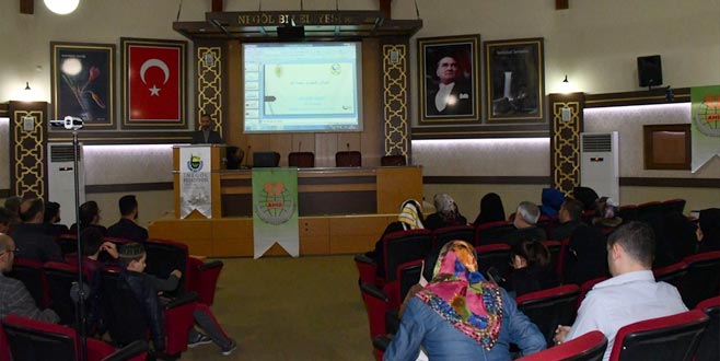 İnegöl Evlilik Okulu’nda ‘helal gıda’ konferansı