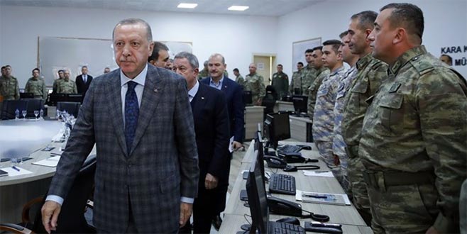 Cumhurbaşkanı Erdoğan’dan sınır bölgesine ziyaret