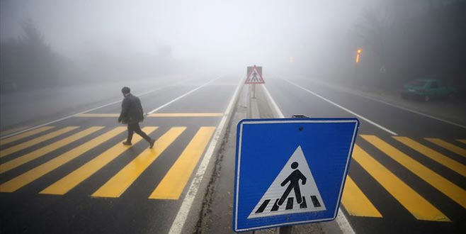 Meteoroloji’den sis uyarısı