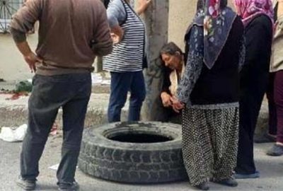 Çocukların yokuştan yuvarladığı lastik öldürdü