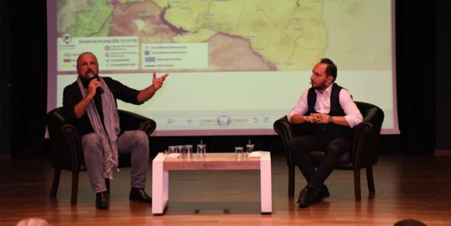 Mete Yarar, Barış Pınarı’nın şifrelerini Bursa’da anlattı