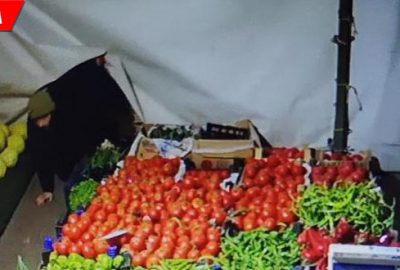 Manavına giren hırsızı kendi buldu