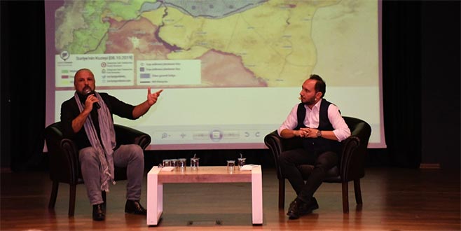 Mete Yarar, Barış Pınarı Harekatının şifrelerini İnegöl’de anlattı