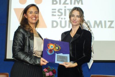 Yeşim, ‘Bizim Eşit Dünyamız’ projesinin startını Tuba Ünsal’la verdi