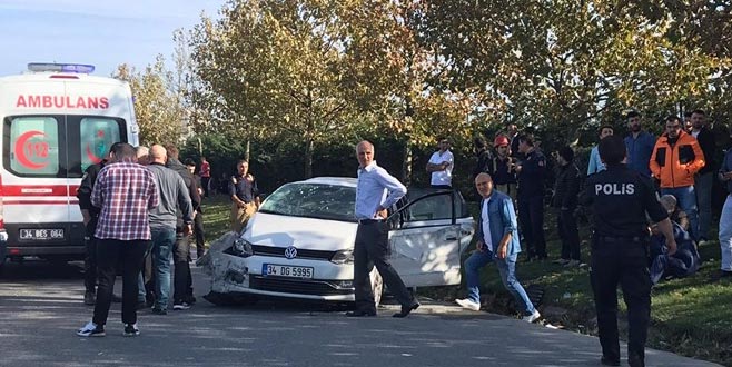 Oğlunun nikah törenine giderken feci ölüm
