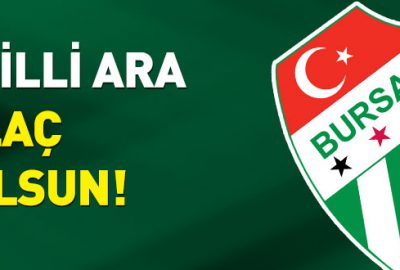 Milli ara ilaç olsun!