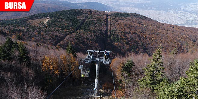 Metrelerce yükseklikte nefes kesen çalışma