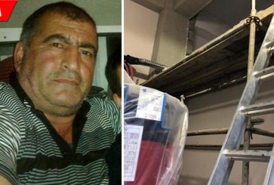 İskeleden düşen işçi kurtarılamadı