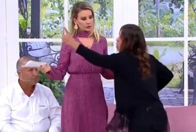 Yasak Aşk olayı canlı yayını karıştırdı! Esra Erol zor ayırdı