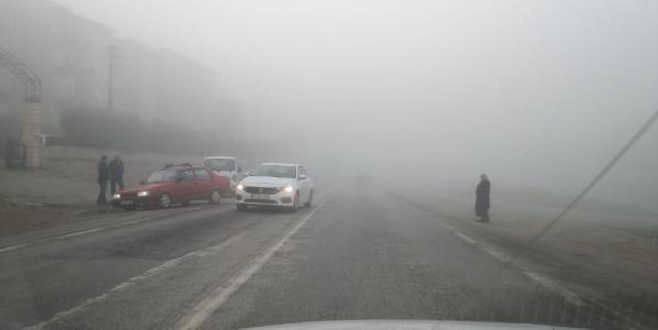 Bursa’da sis sürücülere zor anlar yaşattı