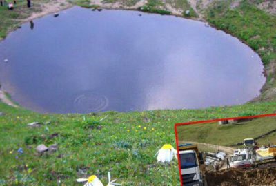 Dipsiz Göl’deki define kazısı ile ilgili flaş gelişme