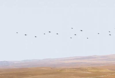 Geleceğin savaşçıları havada boy gösterdi