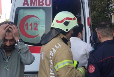 Havalandırma boşluğuna düşen işadamı kurtarılamadı