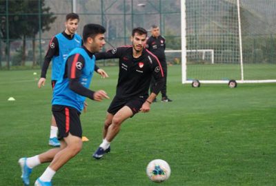 Ümitler kampı tamamladı