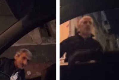 İstanbul’da değnekçiler iş başında