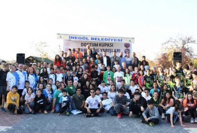 Yüzlerce sporcu ‘Dostum Oryantiring Kupası’ için ter döktü