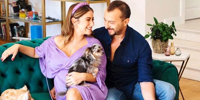 Güzel oyuncu Hazal Kaya anne oldu