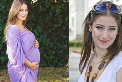 Hazal Kaya ve Ali Atay çiftinin oğulları Fikret Ali’nin ilk fotoğrafı