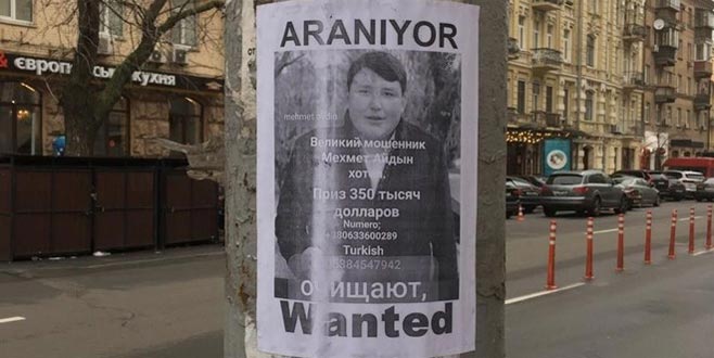 Yurtdışında ilan ile aranıyor! Ödül 350 bin dolar