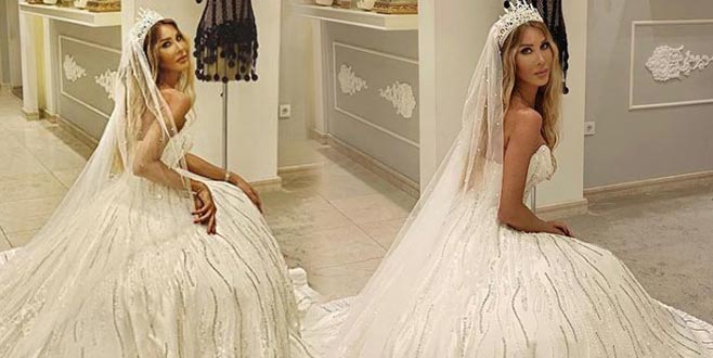 Giydiği gelinlik hastanelik etti!