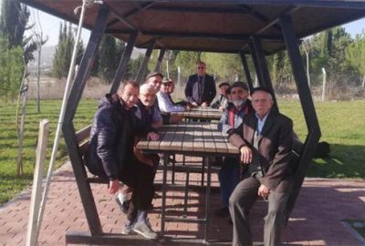 Huzurevi sakinlerinden barınak ziyareti